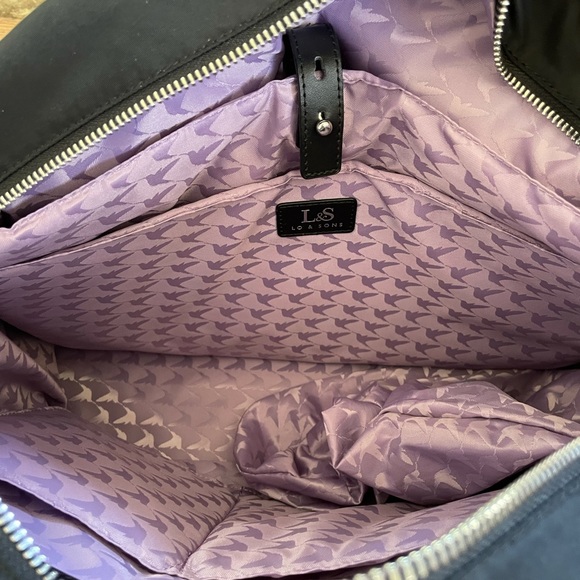 Lo & Sons OG Bag (Black w/ lavender interior) - Picture 8 of 8